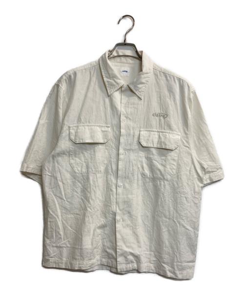 ciatre（シアター）ciatre (シアター) リネンブレンドポケットシャツ ホワイト サイズ:Lの古着・服飾アイテム