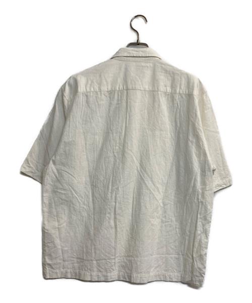 ciatre（シアター）ciatre (シアター) リネンブレンドポケットシャツ ホワイト サイズ:Lの古着・服飾アイテム