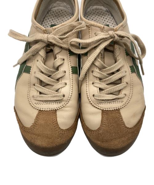 Onitsuka Tiger（オニツカタイガー）Onitsuka Tiger (オニツカタイガー) ローカットスニーカー カーキ×ベージュ サイズ:25cmの古着・服飾アイテム