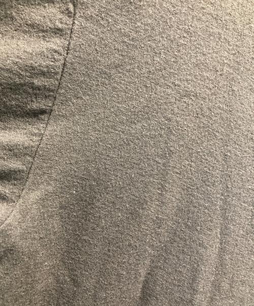 COMME des GARCONS HOMME PLUS（コムデギャルソンオムプリュス）COMME des GARCONS HOMME PLUS (コムデギャルソンオムプリュス) ダブルフェイスウールカットソー ブラウン サイズ:記載なし(実寸サイズ参考)の古着・服飾アイテム