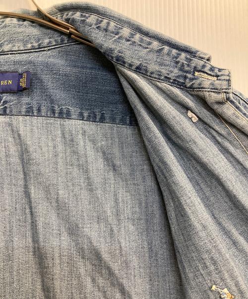 RALPH LAUREN（ラルフローレン）RALPH LAUREN (ラルフローレン) デニムシャツ インディゴ サイズ:XLの古着・服飾アイテム