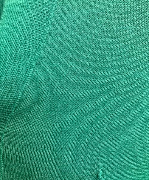 GALERIE VIE（ギャルリーヴィー）GALERIE VIE (ギャルリーヴィー) クレープコットン シャツカーディガン グリーン サイズ:Sの古着・服飾アイテム