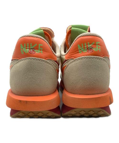 NIKE（ナイキ）NIKE (ナイキ) sacai (サカイ) CLOT (クロット) LDWAFFLE / S / C オレンジ×ベージュ サイズ:US10.5の古着・服飾アイテム