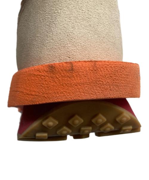 NIKE（ナイキ）NIKE (ナイキ) sacai (サカイ) CLOT (クロット) LDWAFFLE / S / C オレンジ×ベージュ サイズ:US10.5の古着・服飾アイテム