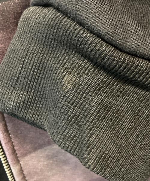 Hood By Air（フッドバイエアー）Hood By Air (フッドバイエアー) ジップデザインパーカー ブラック サイズ:Ⅼの古着・服飾アイテム