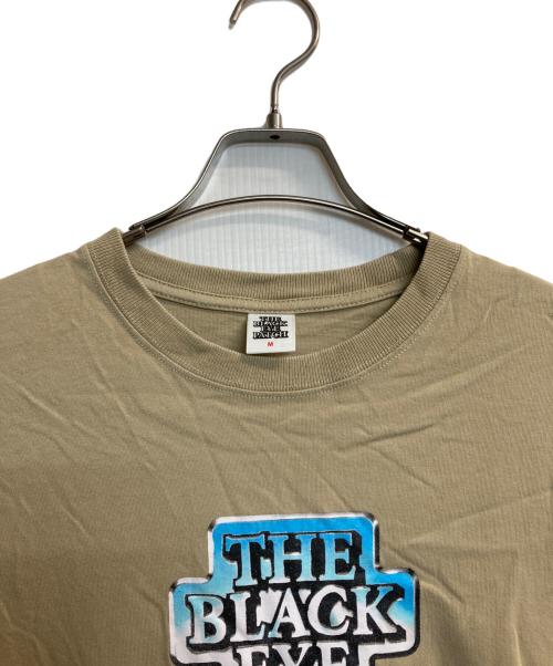 THE BLACK EYE PATCH（ブラックアイパッチ）THE BLACK EYE PATCH (ブラックアイパッチ) グラデーションロゴTシャツ ベージュ サイズ:Mの古着・服飾アイテム