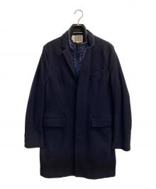 BURBERRY BRIT（バーバリーブリット）の古着「ダウンライナー風コート」｜ネイビー