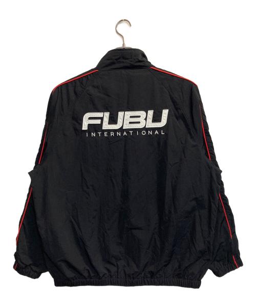 FUBU（フブ）FUBU (フブ) PIPING TRACK JACKET ブラック サイズ:Ⅼの古着・服飾アイテム