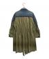 sacai (サカイ) Denim × Mods Coat / デニムコンビモッズコート グリーン×インディゴ サイズ:2：35000円