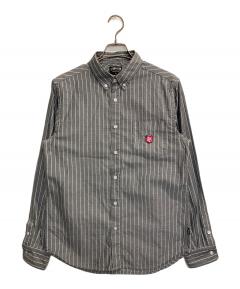 中古・古着通販】stussy (ステューシー) MINI CHECK STANDARD SHIRT