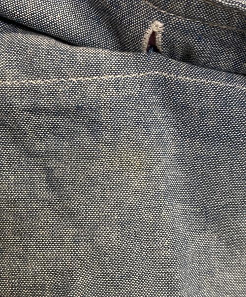 stussy（ステューシー）stussy (ステューシー) MFG UTILITY CHAMBRAY SHIRT インディゴ サイズ:Mの古着・服飾アイテム