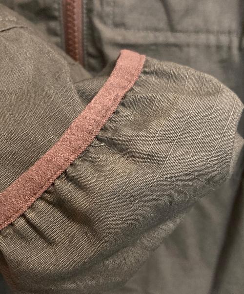 stussy（ステューシー）stussy (ステューシー) スタンドカラージャケット カーキ サイズ:Mの古着・服飾アイテム