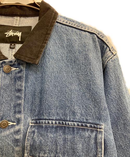 stussy（ステューシー）stussy (ステューシー) Denim Chore Coat インディゴ サイズ:Mの古着・服飾アイテム