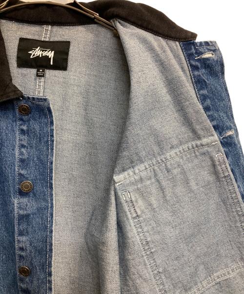 stussy（ステューシー）stussy (ステューシー) Denim Chore Coat インディゴ サイズ:Mの古着・服飾アイテム