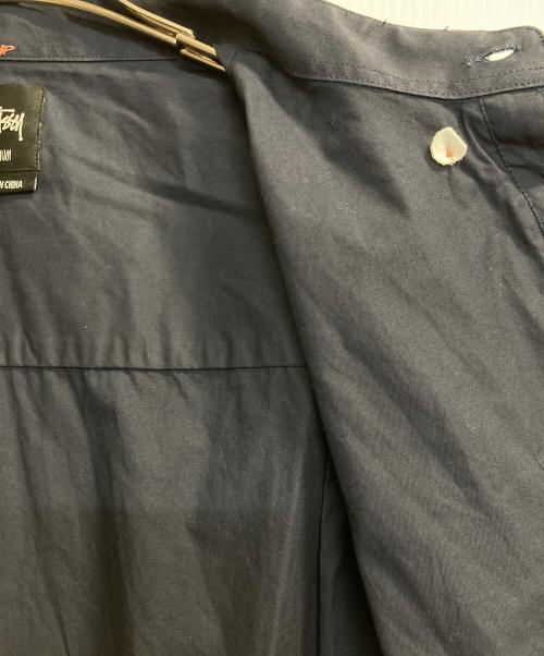 stussy（ステューシー）stussy (ステューシー) ボタンダウンシャツ ネイビー サイズ:Mの古着・服飾アイテム