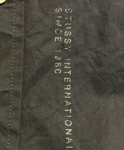 stussy（ステューシー）stussy (ステューシー) ボタンダウンシャツ ネイビー サイズ:Mの古着・服飾アイテム