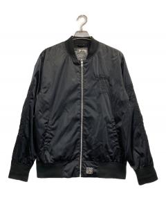 中古・古着通販】stussy (ステューシー) スタジャン ブラック サイズ:M