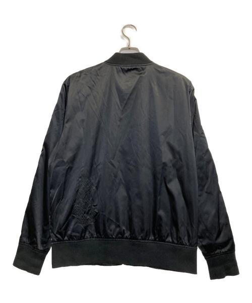 stussy（ステューシー）stussy (ステューシー) AUTHENTIC GEAR 刺繍ジャケット ブラック サイズ:Ｍの古着・服飾アイテム