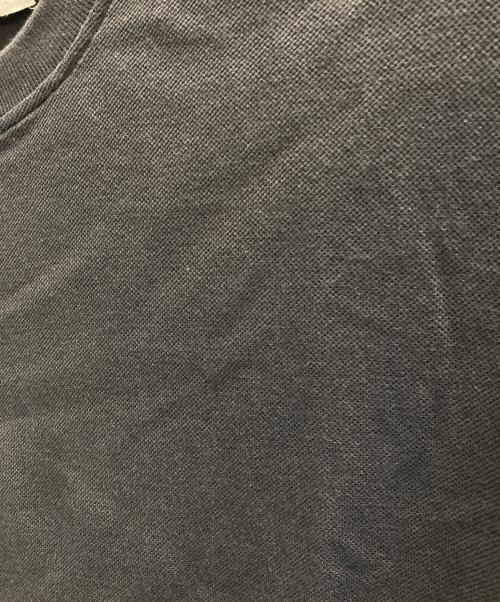 GALERIE VIE（ギャルリーヴィー）GALERIE VIE (ギャルリーヴィー) コットンシルクカノコ ワイドクルーネックTシャツ ブラック サイズ:Fの古着・服飾アイテム