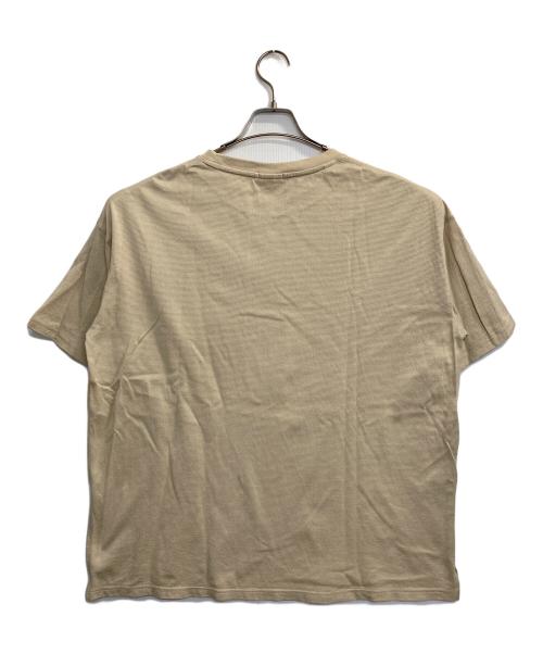 LACOSTE（ラコステ）LACOSTE (ラコステ) オーバーサイズ鹿の子カットソー カーキ サイズ:36の古着・服飾アイテム