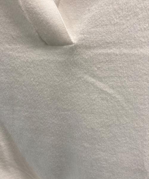 LACOSTE（ラコステ）LACOSTE (ラコステ) スキッパーニットポロシャツ ホワイト サイズ:40の古着・服飾アイテム