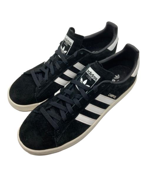 adidas（アディダス）adidas (アディダス) CAMPUS ブラック サイズ:US9.5の古着・服飾アイテム