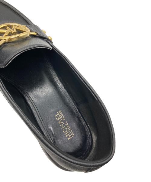 MICHAEL KORS（マイケル・コース）MICHAEL KORS (マイケル・コース) ローファー ブラック サイズ:5　1/2の古着・服飾アイテム