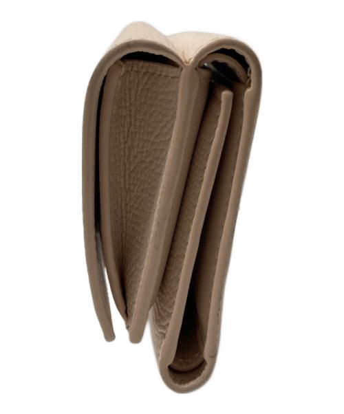 LOEWE（ロエベ）LOEWE (ロエベ) アナグラムトライフォールドコンパクトウォレット アイボリーの古着・服飾アイテム