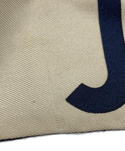 Dior（ディオール）Dior (ディオール) ミッツァシルクスカーフ ネイビー×ベージュの古着・服飾アイテム