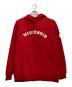 adidas（アディダス）の古着「プルオーバーパーカー」｜レッド