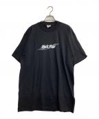 BLACK FLYSブラックフライズ）の古着「ロゴTシャツ」｜ブラック