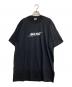 BLACK FLYS（ブラックフライズ）の古着「ロゴTシャツ」｜ブラック