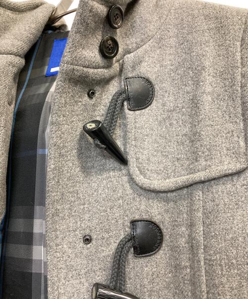 BURBERRY BLUE LABEL（バーバリーロンドンブルーレーベル）BURBERRY BLUE LABEL (バーバリーロンドンブルーレーベル) ダッフルコート グレー サイズ:Ｌの古着・服飾アイテム