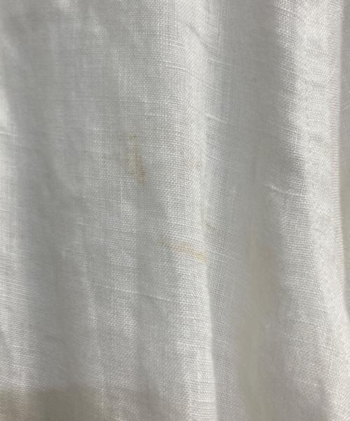 ISSEY MIYAKE（イッセイミヤケ）ISSEY MIYAKE (イッセイミヤケ) ピンタックリネンシャツ ホワイト サイズ:1の古着・服飾アイテム