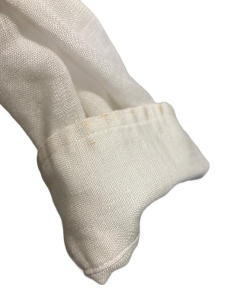 ISSEY MIYAKE（イッセイミヤケ）ISSEY MIYAKE (イッセイミヤケ) ピンタックリネンシャツ ホワイト サイズ:1の古着・服飾アイテム