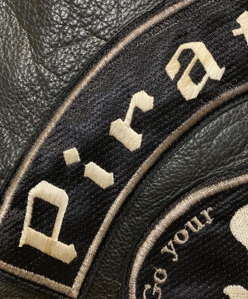 HOT LEATHERS（ホットレザーズ）HOT LEATHERS (ホットレザーズ) レザーベスト ブラック サイズ:XSの古着・服飾アイテム