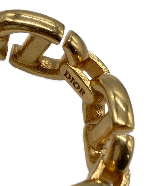Dior（ディオール）Dior (ディオール) CD NAVY RING ゴールド サイズ:9号の古着・服飾アイテム