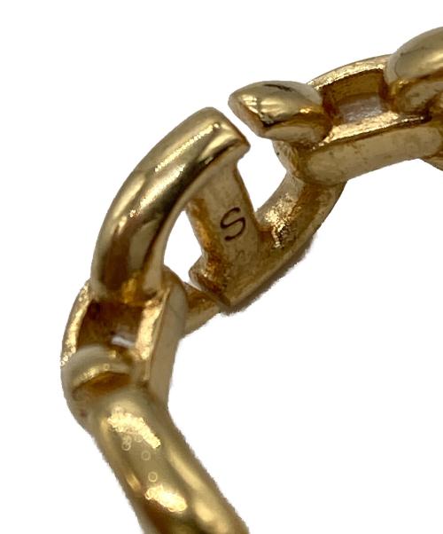 Dior（ディオール）Dior (ディオール) CD NAVY RING ゴールド サイズ:9号の古着・服飾アイテム