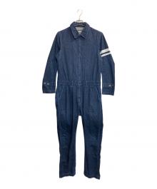 MOMOTARO JEANS（桃太郎ジーンズ）の古着「デニムオーバーオール / つなぎ」｜インディゴ