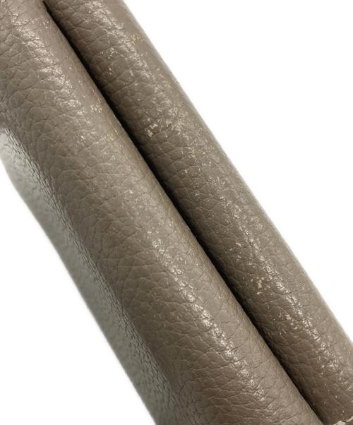 CELINE（セリーヌ）CELINE (セリーヌ) フォールデッドコンパクトウォレット イエロー×ブラウンの古着・服飾アイテム