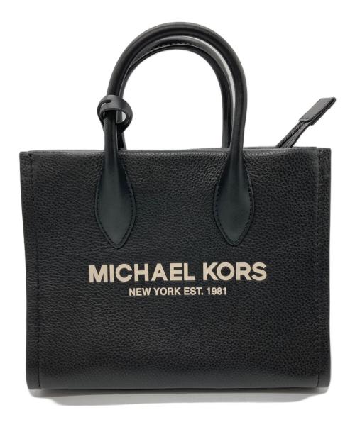 MICHAEL KORS（マイケル・コース）MICHAEL KORS (マイケル・コース) 2WAYバッグ ブラックの古着・服飾アイテム