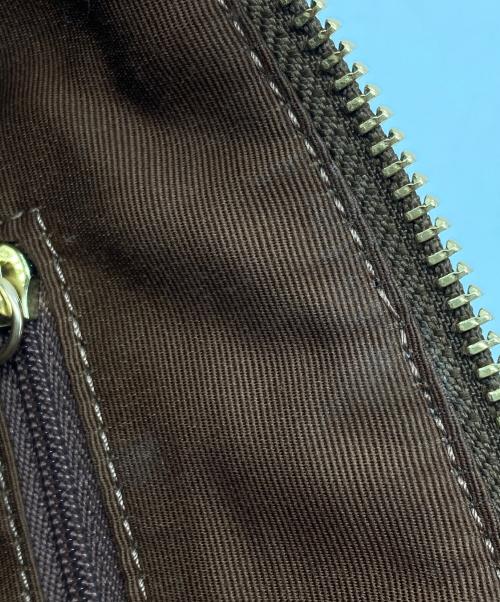 COACH（コーチ）COACH (コーチ) シグネチャー2wayバッグ ベージュ×ブラウンの古着・服飾アイテム