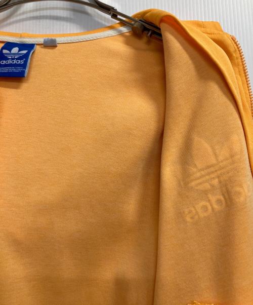 adidas（アディダス）adidas (アディダス) ジップアップジャケット オレンジ サイズ:Ｌの古着・服飾アイテム