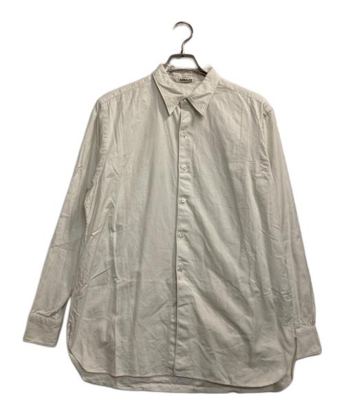 AURALEE（オーラリー）AURALEE (オーラリー) FINX SHUTTLE OX SHIRTS アイボリー サイズ:4の古着・服飾アイテム