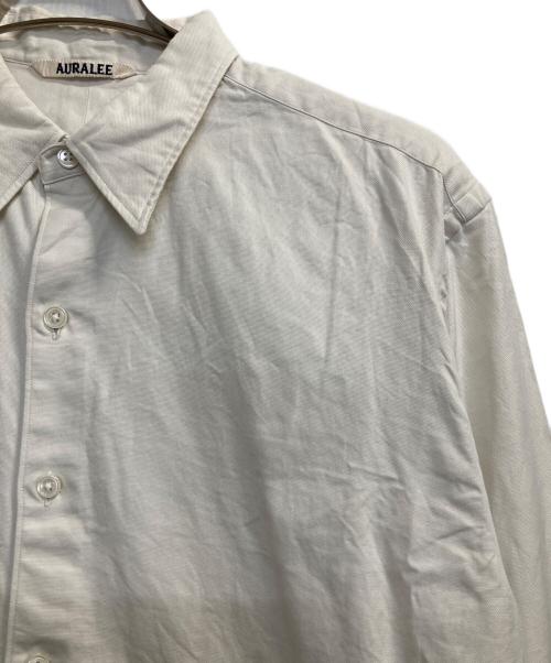 AURALEE（オーラリー）AURALEE (オーラリー) FINX SHUTTLE OX SHIRTS アイボリー サイズ:4の古着・服飾アイテム