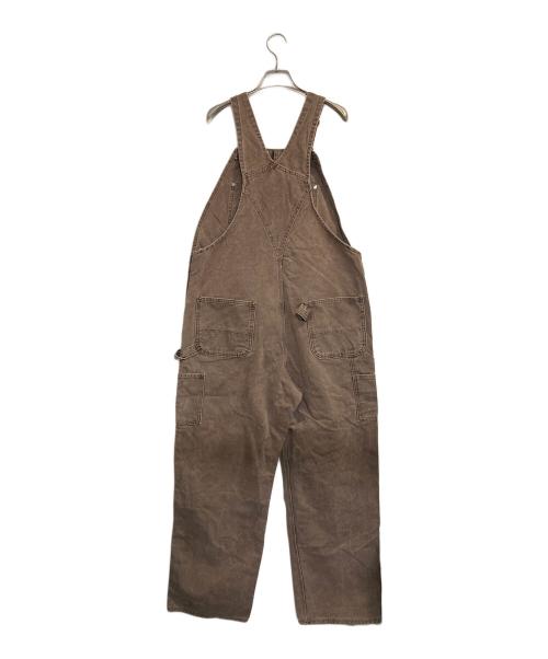 CarHartt（カーハート）CarHartt (カーハート) ダブルニーダックオーバーオール ブラウン サイズ:38の古着・服飾アイテム
