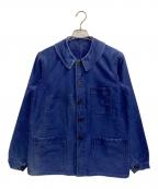 VETVORー）の古着「フレンチワークジャケット」｜ブルー