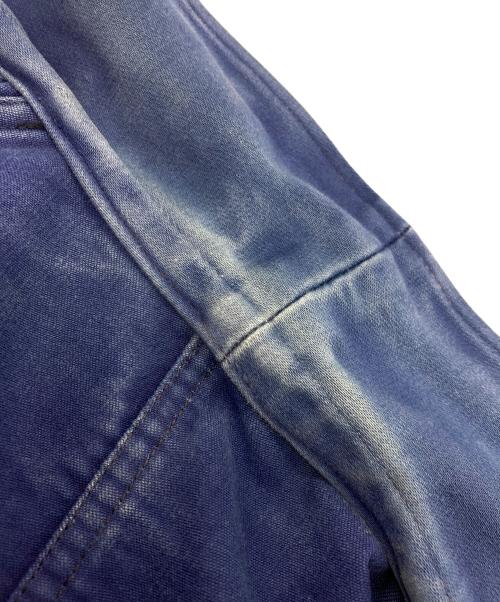 VETVOR（ー）VETVOR (ー) フレンチワークジャケット ブルー サイズ:記載なし(実寸サイズ参考)の古着・服飾アイテム