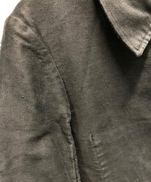 不明（不明）不明 (フメイ) ヴィンテージフレンチワークジャケット ブラック サイズ:記載なし(実寸サイズ参考)の古着・服飾アイテム