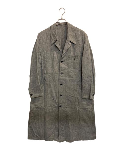 French Army（フランス軍）French Army (フレンチアーミー) アトリエコート グレー サイズ:記載なし(実寸サイズ参考)の古着・服飾アイテム